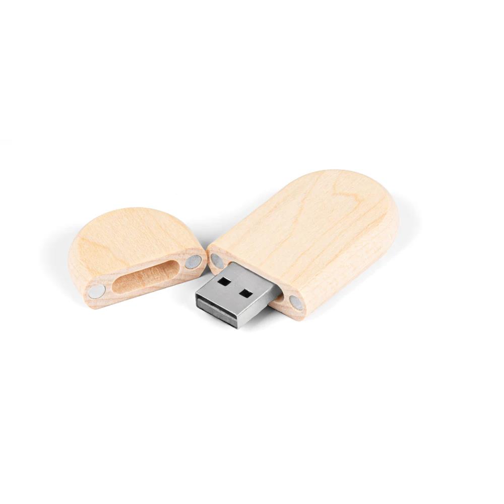 8192-16GB Ahşap USB Bellek