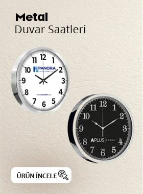 Metal Duvar Saatleri