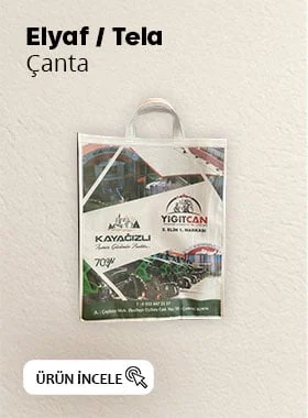 Baskılı Çanta>Baskılı Bez Çanta